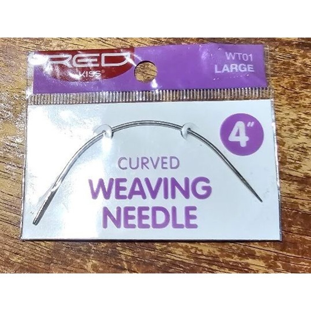 Red By Kiss Curved Weaving Needle WT01 NEW in U.S.A.